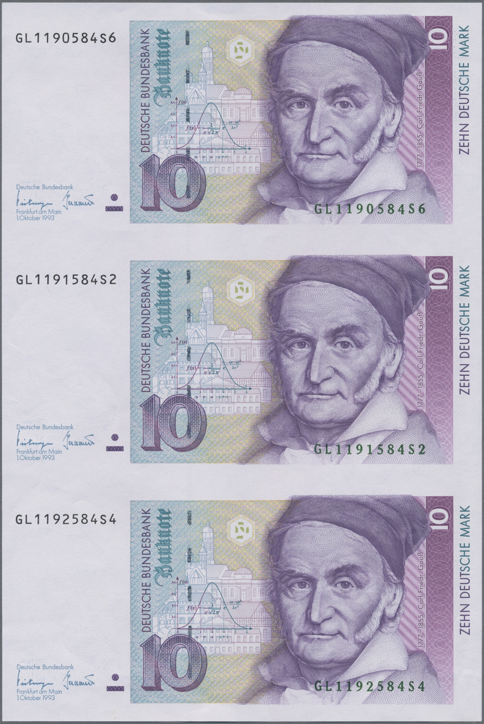 Lot 01823 - Deutschland - Sonstige | Banknoten - Auktionshaus Christoph Gärtner GmbH & Co. KG 58th AUCTION - Day 1 Lot 01823 - Deutschland - Sonstige | Banknoten - Auktionshaus Christoph Gärtner GmbH & Co. KG 58th AUCTION - Day 1