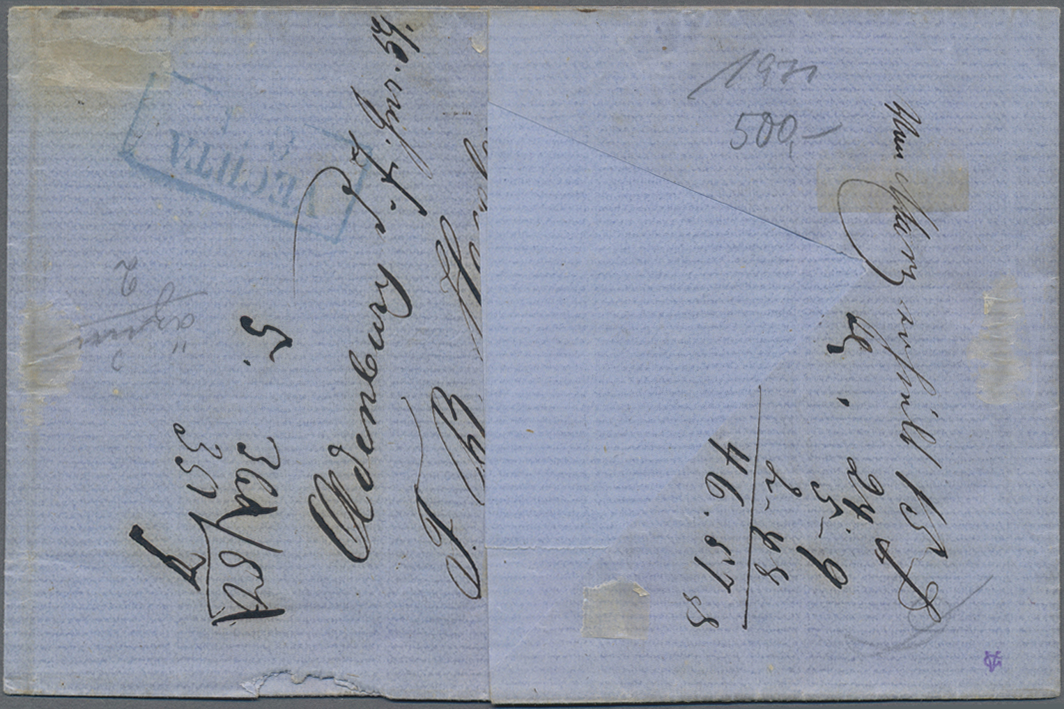 Lot 429 - Oldenburg - Marken und Briefe  -   Auction #211
