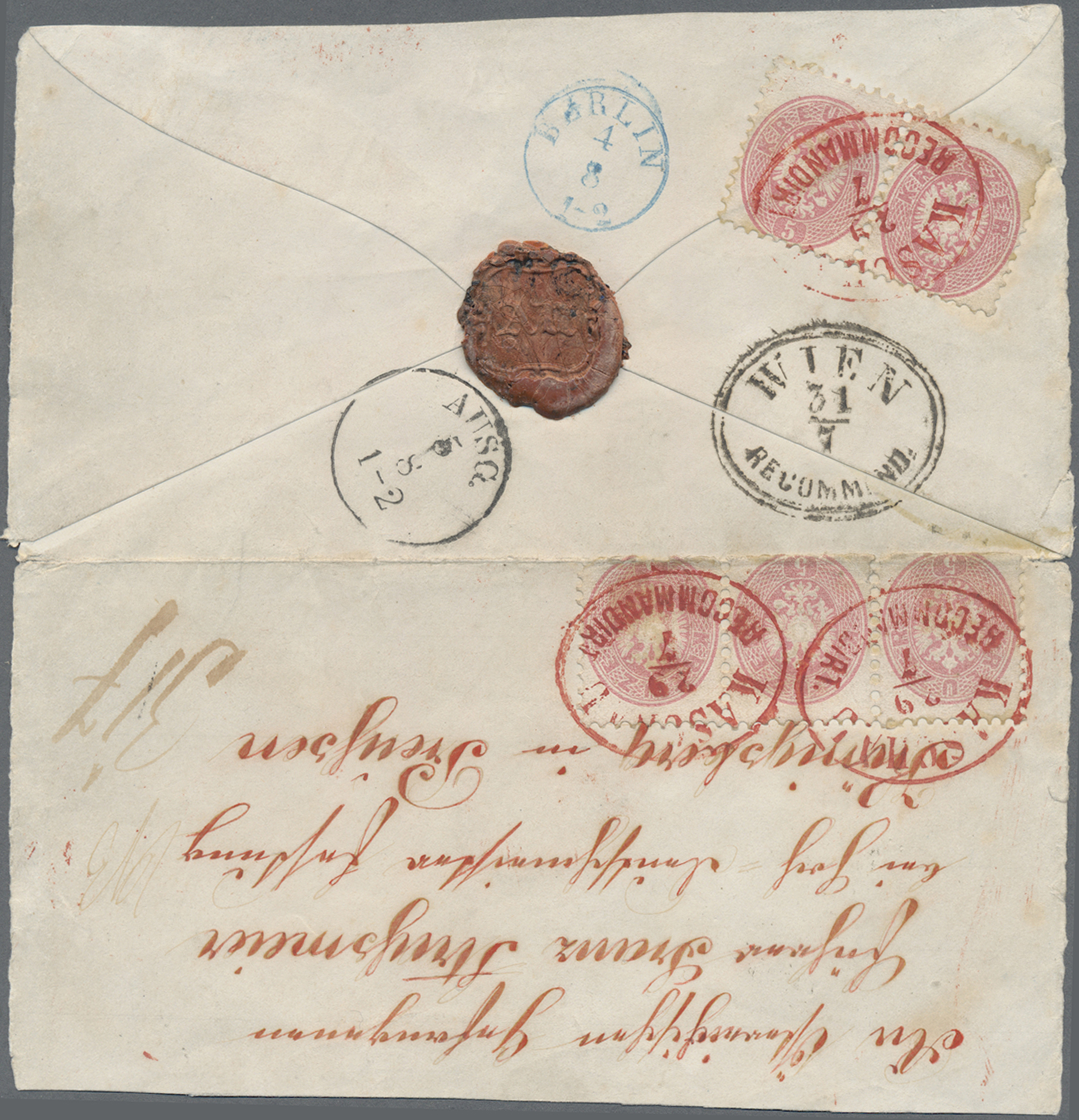 Lot 04037 - Österreich - Stempel - Auktionshaus Christoph Gärtner GmbH & Co. KG 57th AUCTION - Day 2 Lot 04037 - Österreich - Stempel - Auktionshaus Christoph Gärtner GmbH & Co. KG 57th AUCTION - Day 2