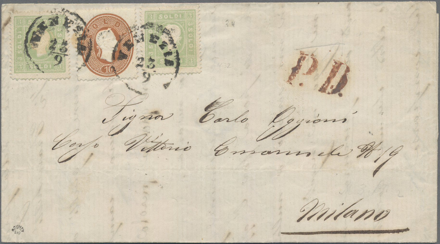 Lot 04677 - Österreich - Lombardei und Venetien - Auktionshaus Christoph Gärtner GmbH & Co. KG 55th AUCTION - Day 2 Lot 04677 - Österreich - Lombardei und Venetien - Auktionshaus Christoph Gärtner GmbH & Co. KG 55th AUCTION - Day 2