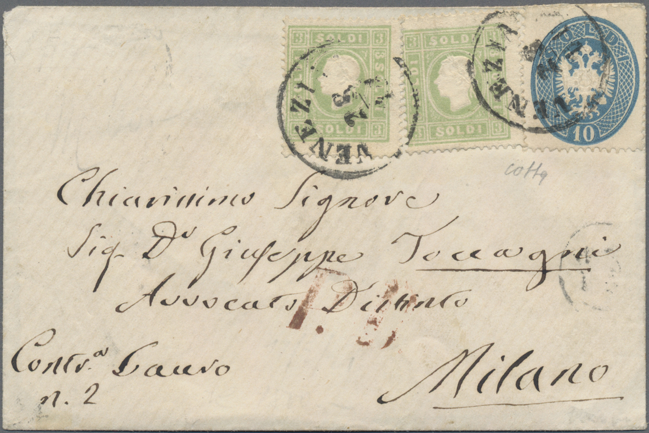 Lot 04681 - Österreich - Lombardei und Venetien - Auktionshaus Christoph Gärtner GmbH & Co. KG 55th AUCTION - Day 2 Lot 04681 - Österreich - Lombardei und Venetien - Auktionshaus Christoph Gärtner GmbH & Co. KG 55th AUCTION - Day 2