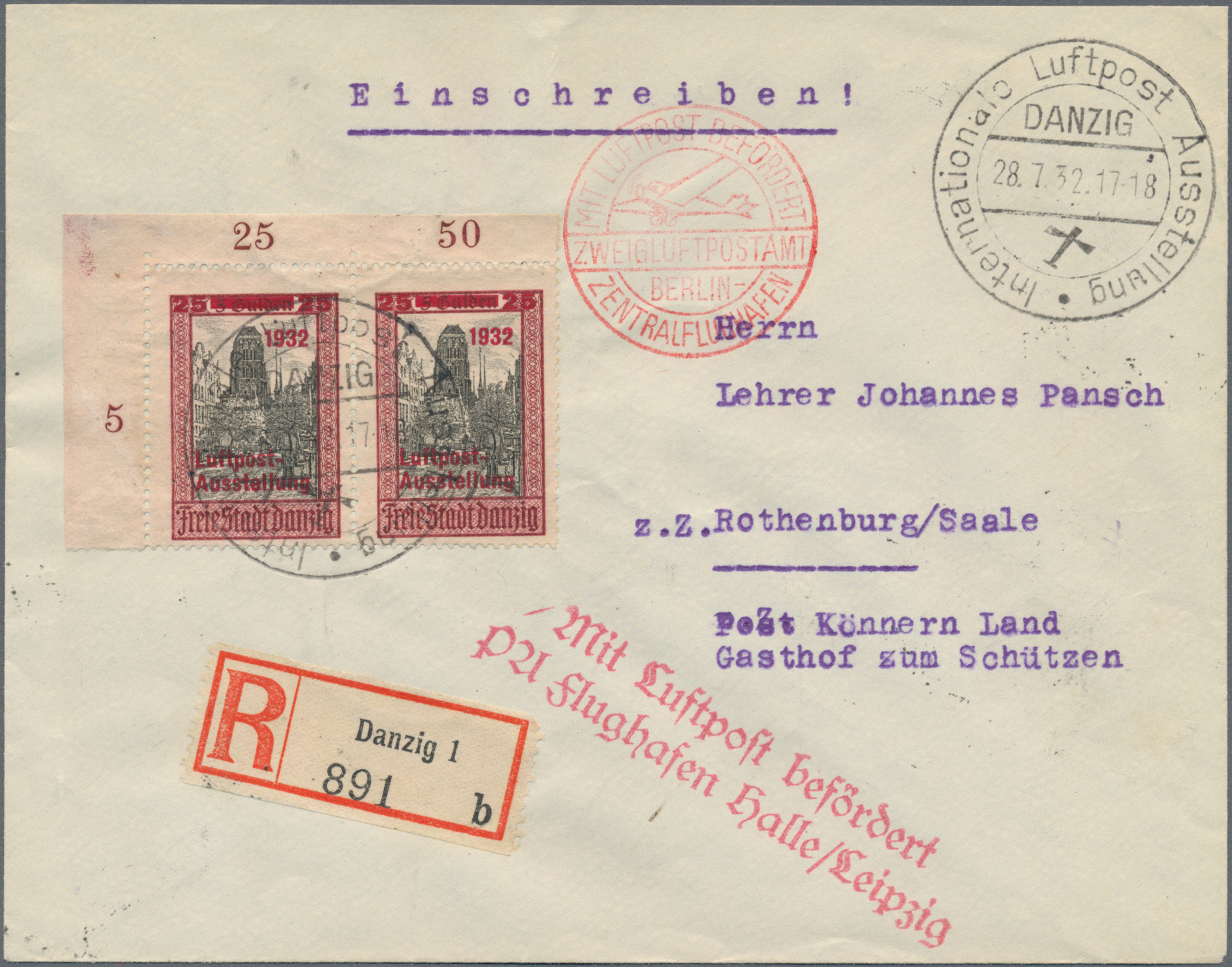 Lot 05886 - danzig - Auktionshaus Christoph Gärtner GmbH & Co. KG 58th AUCTION - Day 2 Lot 05886 - danzig - Auktionshaus Christoph Gärtner GmbH & Co. KG 58th AUCTION - Day 2