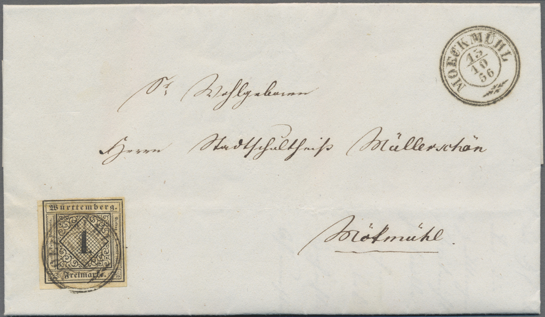 Lot 04636 - Württemberg - Marken und Briefe - Auktionshaus Christoph Gärtner GmbH & Co. KG 56th AUCTION - Day 3 Lot 04636 - Württemberg - Marken und Briefe - Auktionshaus Christoph Gärtner GmbH & Co. KG 56th AUCTION - Day 3