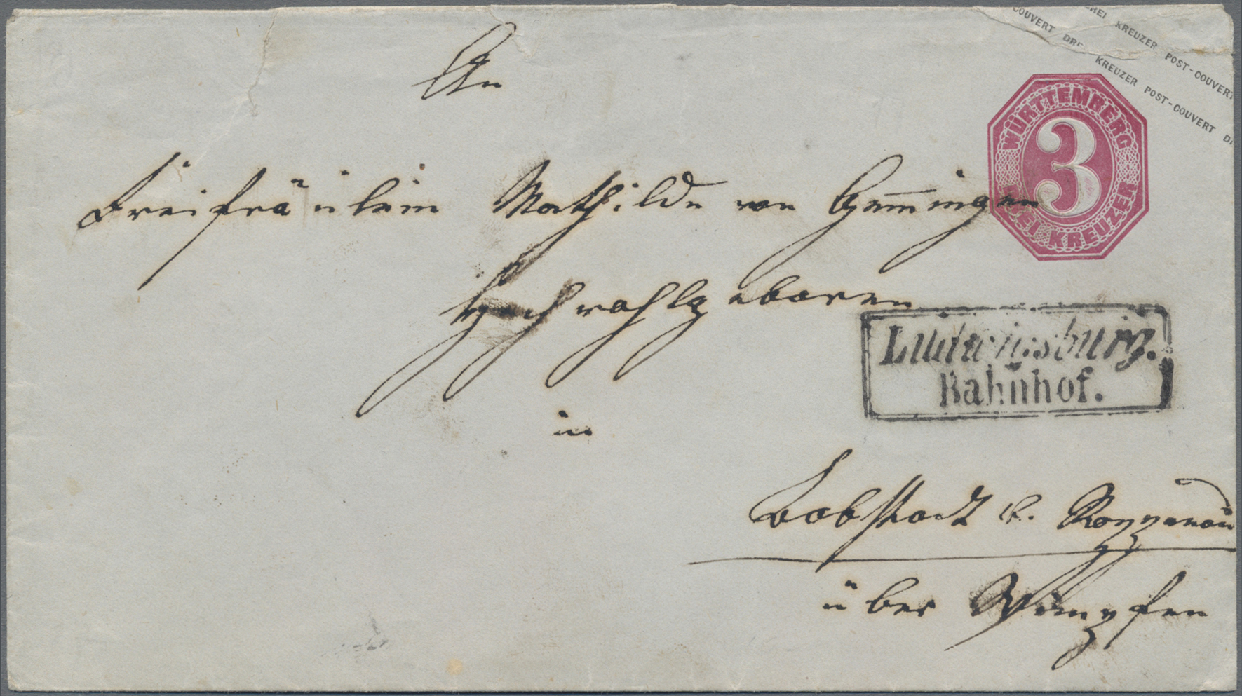 Lot 04741 - württemberg - stempel - Auktionshaus Christoph Gärtner GmbH & Co. KG 56th AUCTION - Day 3 Lot 04741 - württemberg - stempel - Auktionshaus Christoph Gärtner GmbH & Co. KG 56th AUCTION - Day 3
