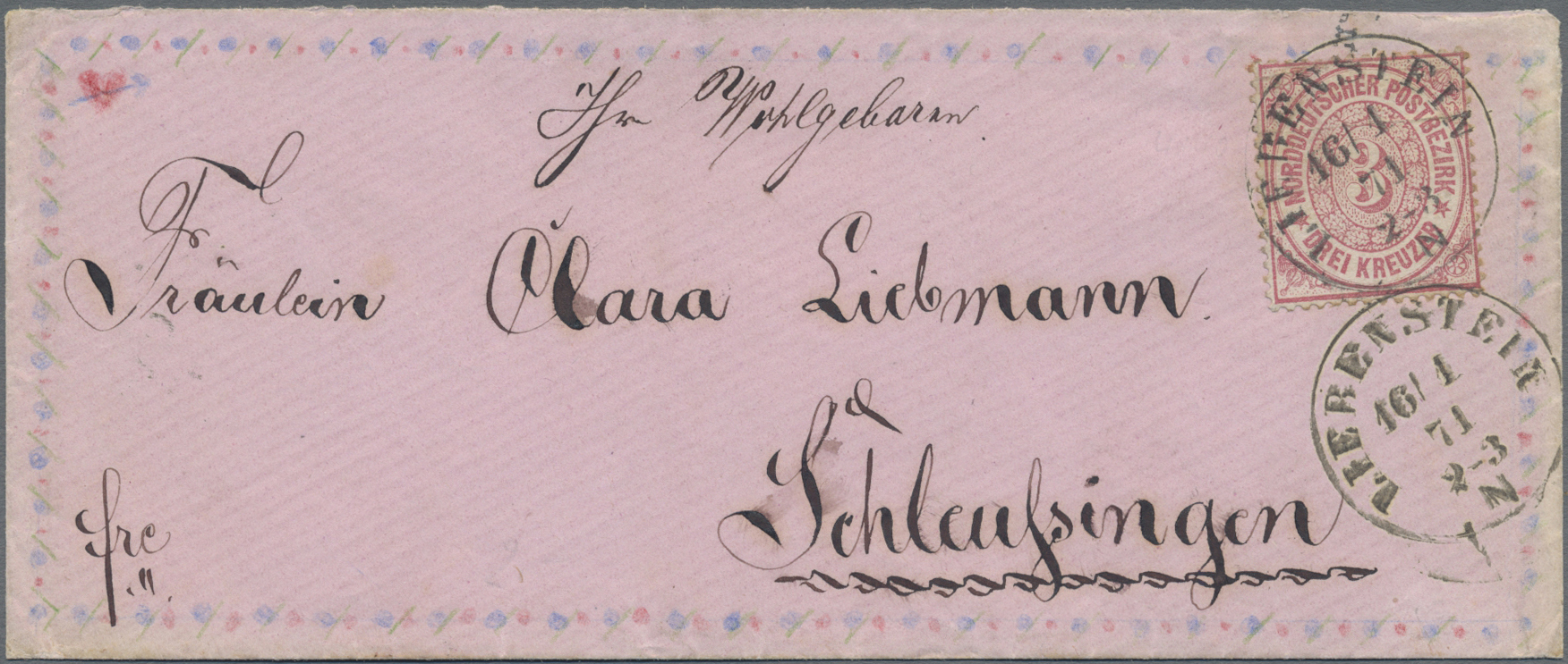 Lot 04962 - Norddeutscher Bund - Marken und Briefe  -  Auktionshaus Christoph Gärtner GmbH & Co. KG 57th AUCTION - Day 3