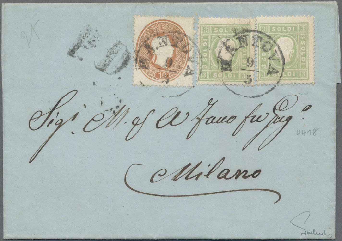 Lot 04676 - Österreich - Lombardei und Venetien - Auktionshaus Christoph Gärtner GmbH & Co. KG 55th AUCTION - Day 2 Lot 04676 - Österreich - Lombardei und Venetien - Auktionshaus Christoph Gärtner GmbH & Co. KG 55th AUCTION - Day 2