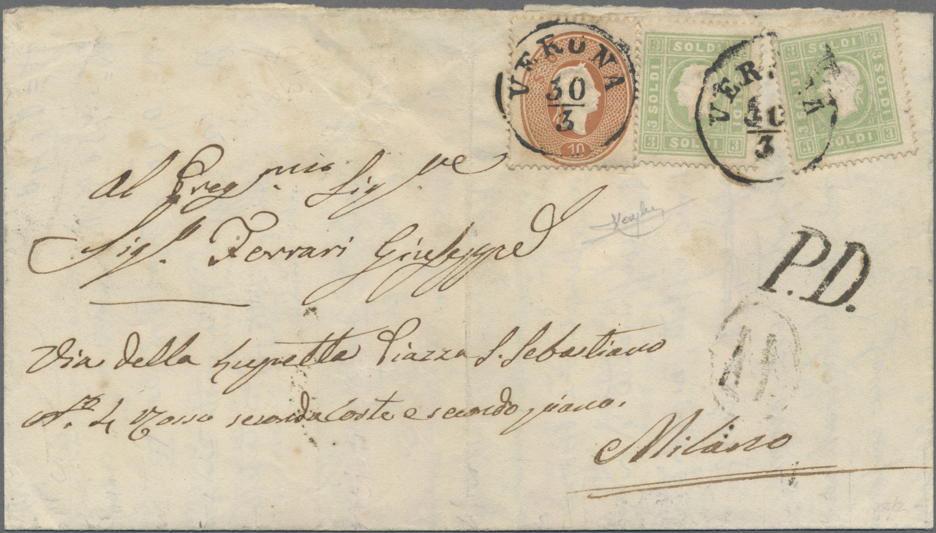 Lot 04678 - Österreich - Lombardei und Venetien - Auktionshaus Christoph Gärtner GmbH & Co. KG 55th AUCTION - Day 2 Lot 04678 - Österreich - Lombardei und Venetien - Auktionshaus Christoph Gärtner GmbH & Co. KG 55th AUCTION - Day 2