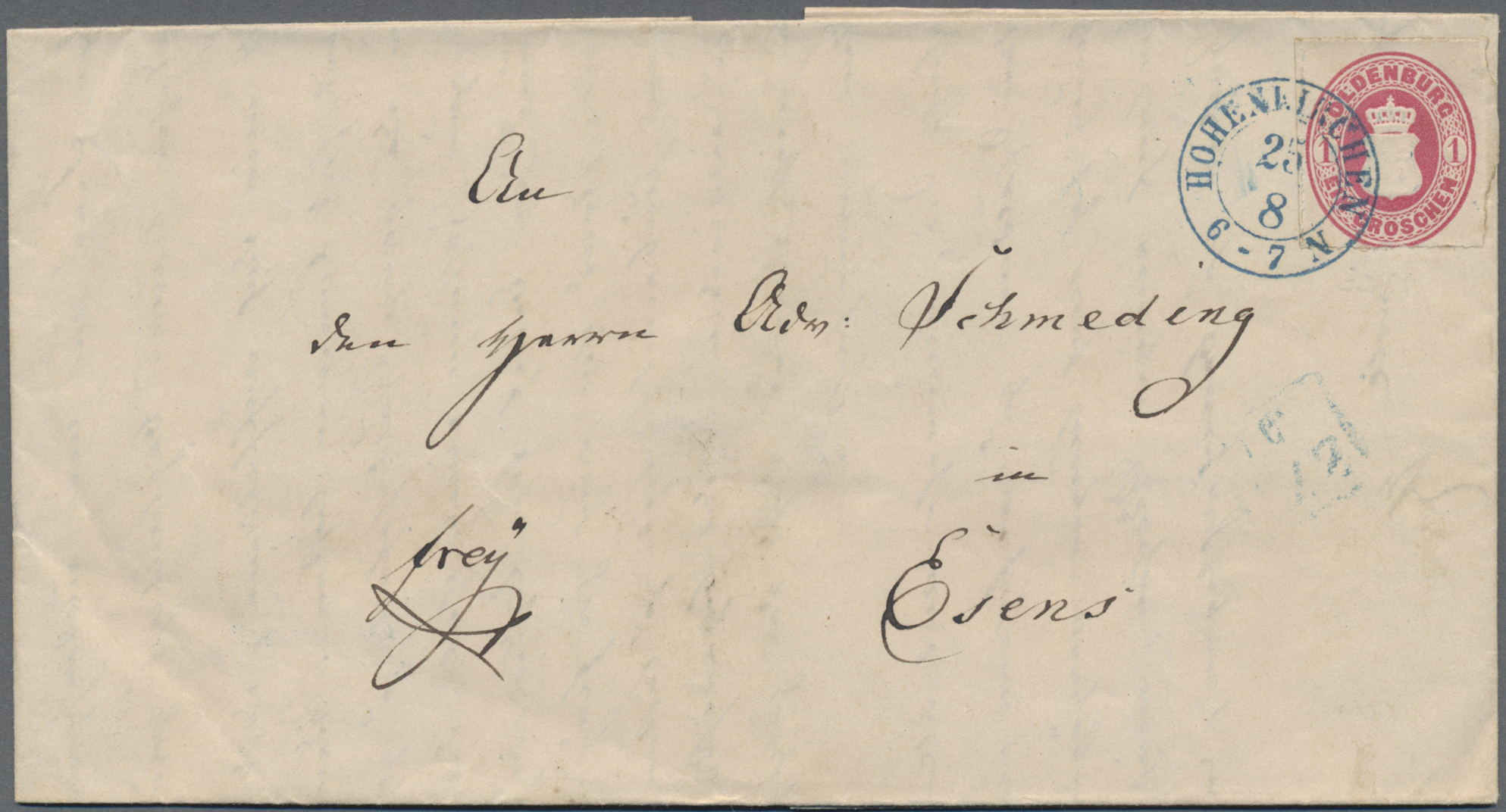 Lot 469 - Oldenburg - Marken und Briefe  -   Auction #211