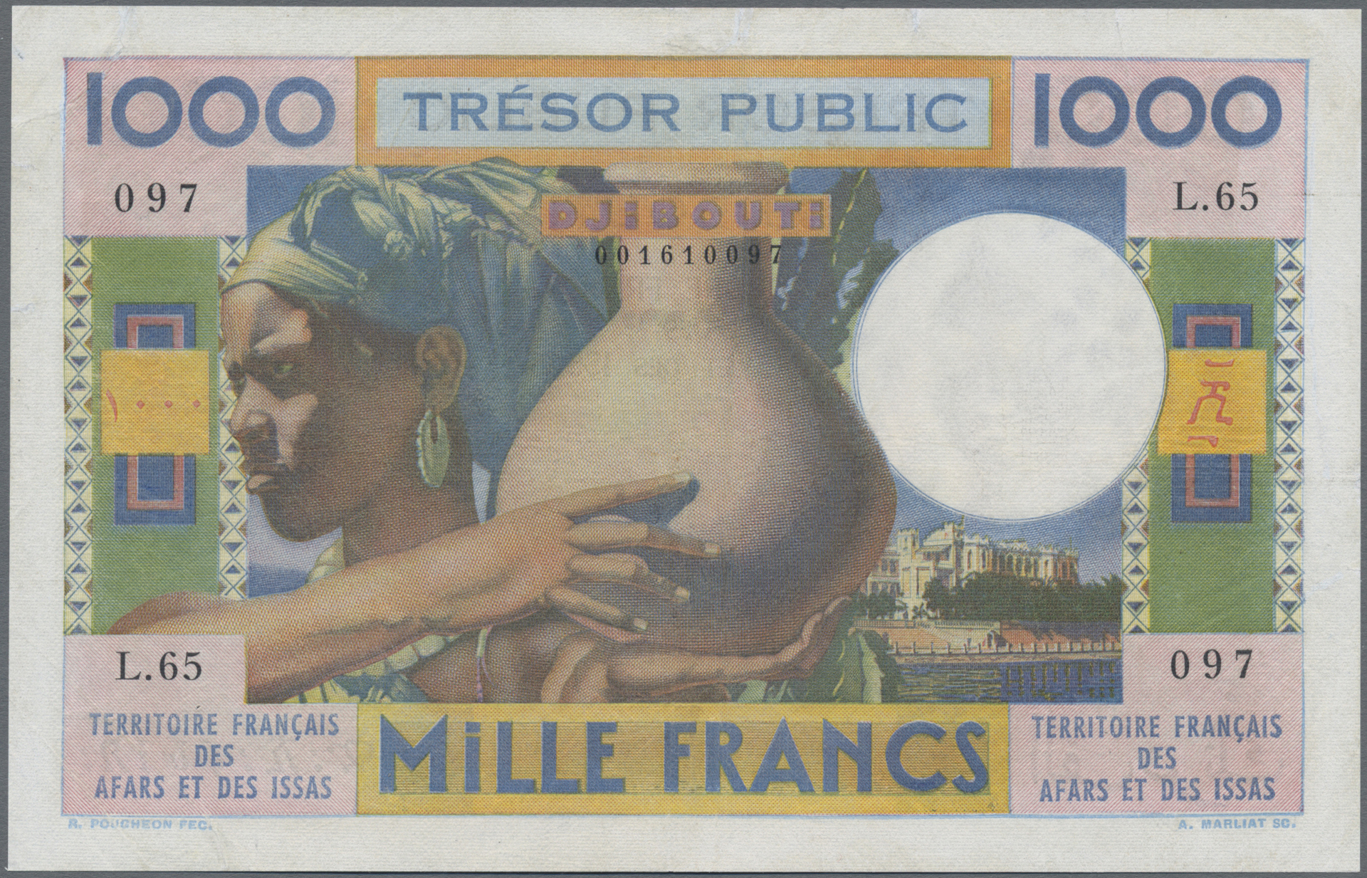 Lot 01603 - French Afars & Issas | Banknoten - Auktionshaus Christoph Gärtner GmbH & Co. KG Sale #45 Banknotes Worldwide Lot 01603 - French Afars & Issas | Banknoten - Auktionshaus Christoph Gärtner GmbH & Co. KG Sale #45 Banknotes Worldwide