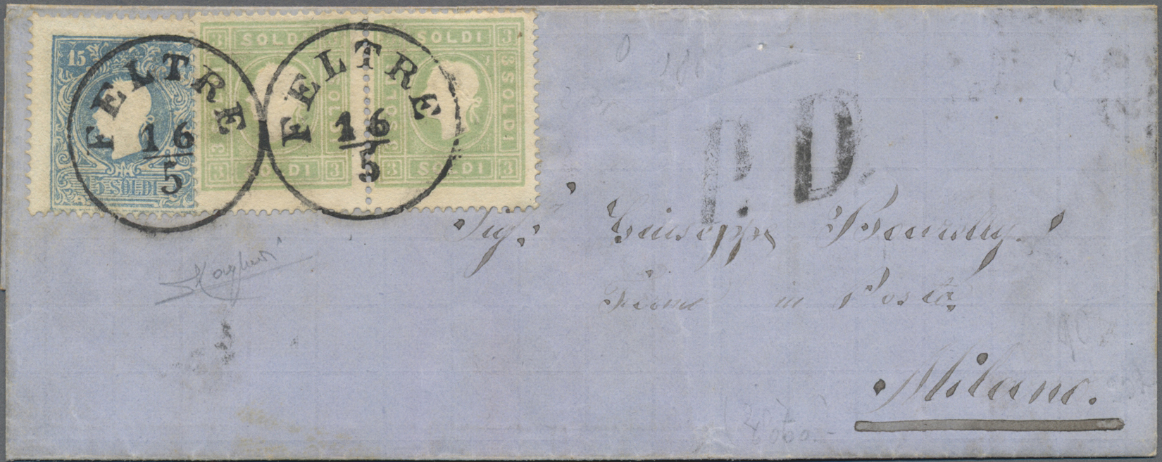 Lot 04675 - Österreich - Lombardei und Venetien - Auktionshaus Christoph Gärtner GmbH & Co. KG 55th AUCTION - Day 2 Lot 04675 - Österreich - Lombardei und Venetien - Auktionshaus Christoph Gärtner GmbH & Co. KG 55th AUCTION - Day 2