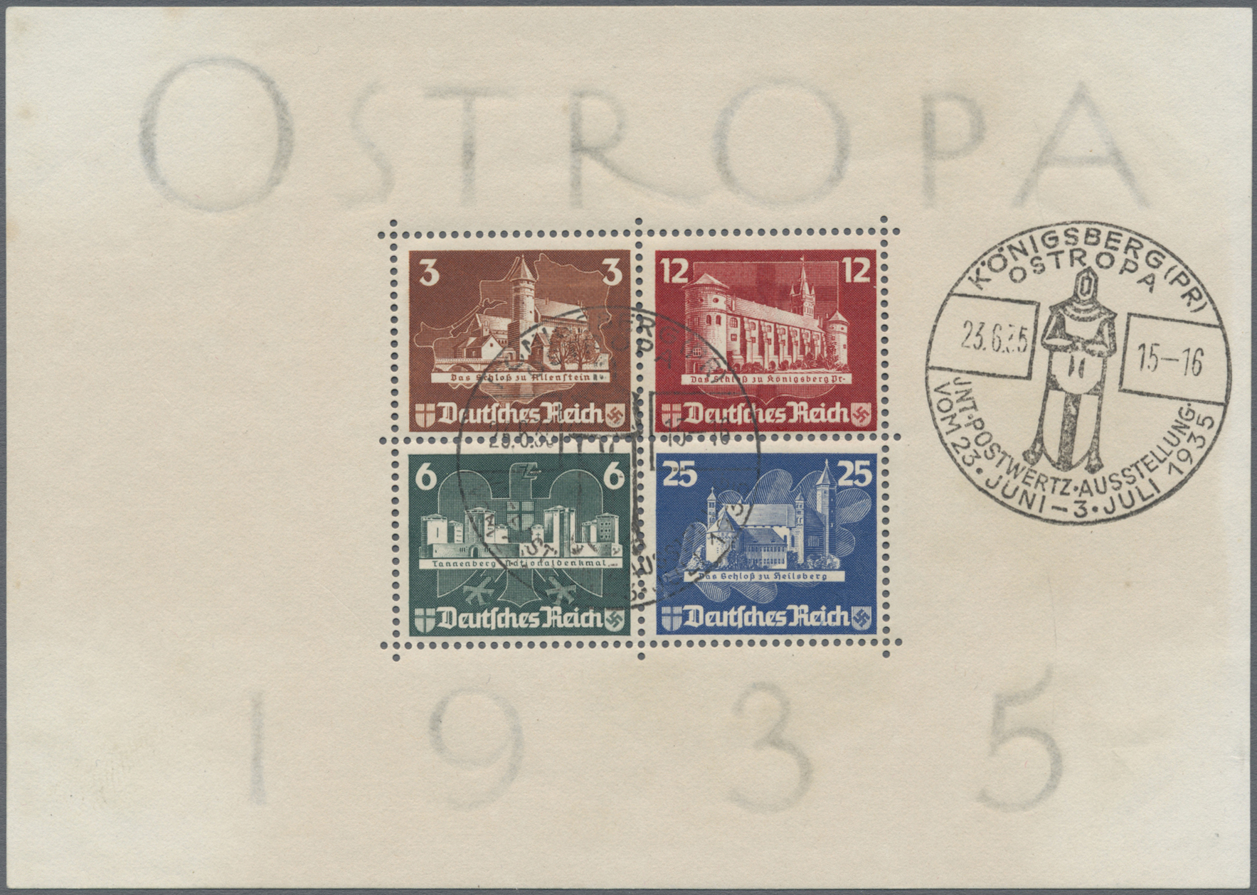 Lot 05224 - Deutsches Reich - 3. Reich - Auktionshaus Christoph Gärtner GmbH & Co. KG 57th AUCTION - Day 3 Lot 05224 - Deutsches Reich - 3. Reich - Auktionshaus Christoph Gärtner GmbH & Co. KG 57th AUCTION - Day 3