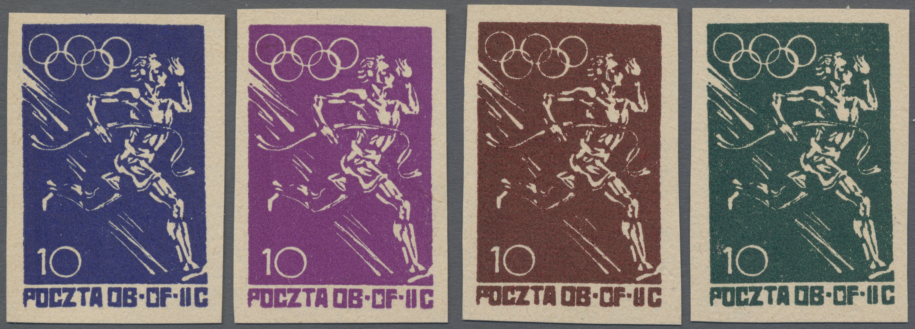 Lot 02796 - thematik: olympische spiele / olympic games  -  Auktionshaus Christoph Gärtner GmbH & Co. KG 57th AUCTION - Day 2
