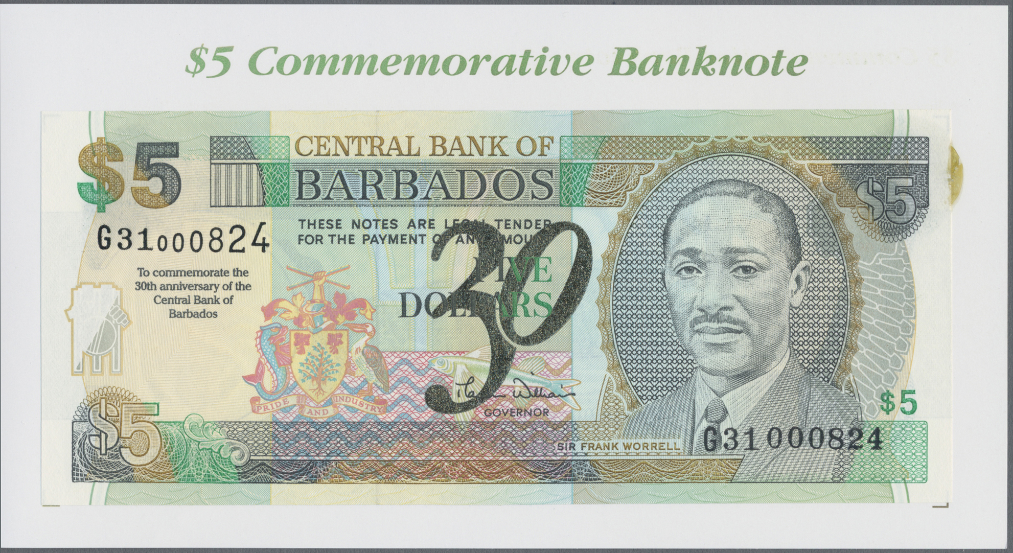 Lot 01132 - Barbados | Banknoten - Auktionshaus Christoph Gärtner GmbH & Co. KG Sale #45 Banknotes Worldwide Lot 01132 - Barbados | Banknoten - Auktionshaus Christoph Gärtner GmbH & Co. KG Sale #45 Banknotes Worldwide