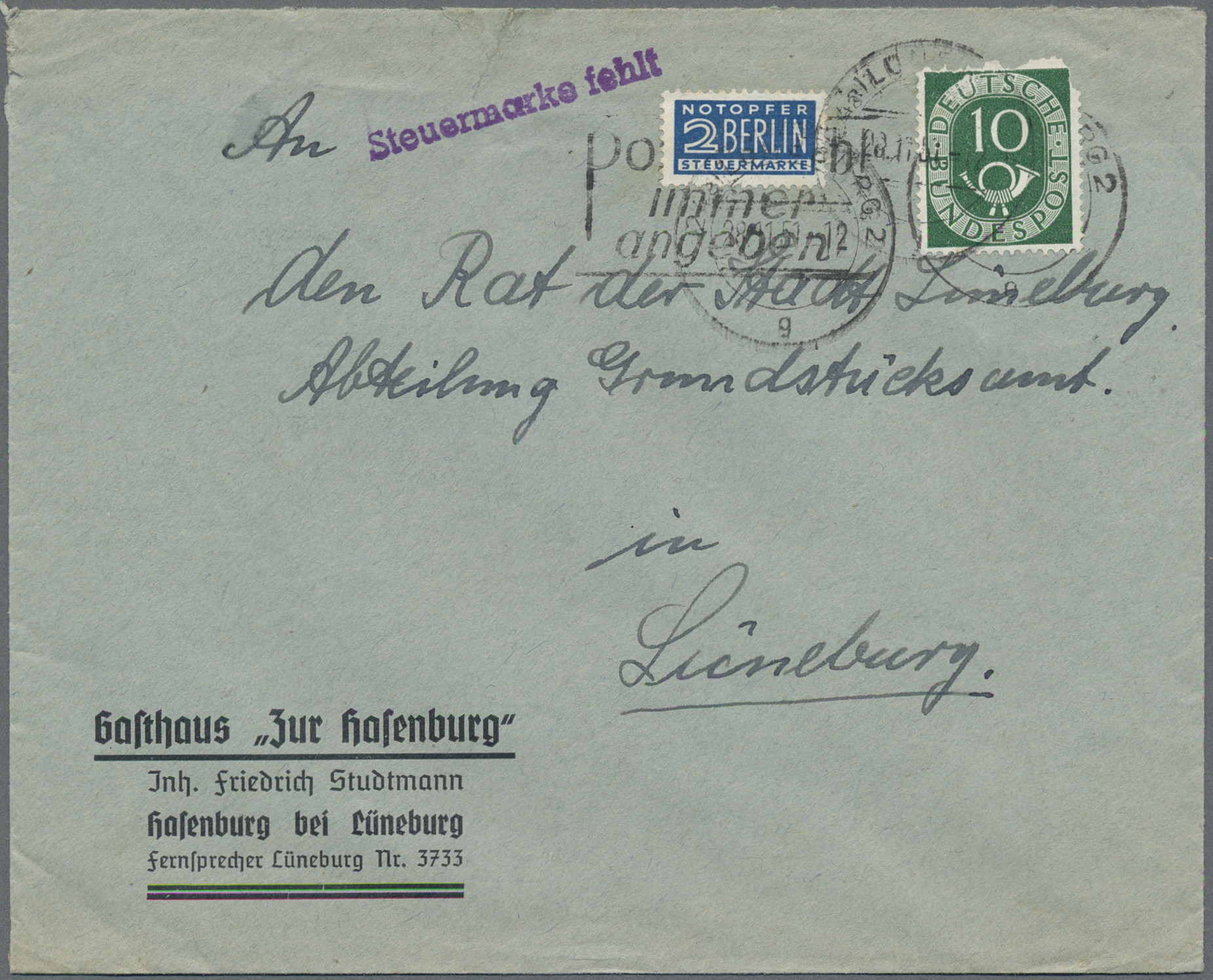 Lot 06589 - Bizone - Zwangszuschlagsmarken  -  Auktionshaus Christoph Gärtner GmbH & Co. KG 58th AUCTION - Day 2