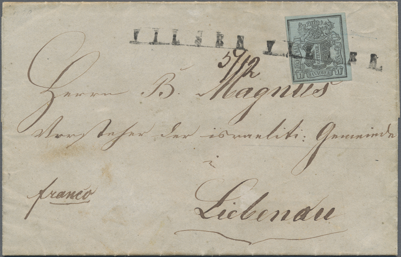 Lot 04685 - Hannover - Stempel - Auktionshaus Christoph Gärtner GmbH & Co. KG 57th AUCTION - Day 3 Lot 04685 - Hannover - Stempel - Auktionshaus Christoph Gärtner GmbH & Co. KG 57th AUCTION - Day 3