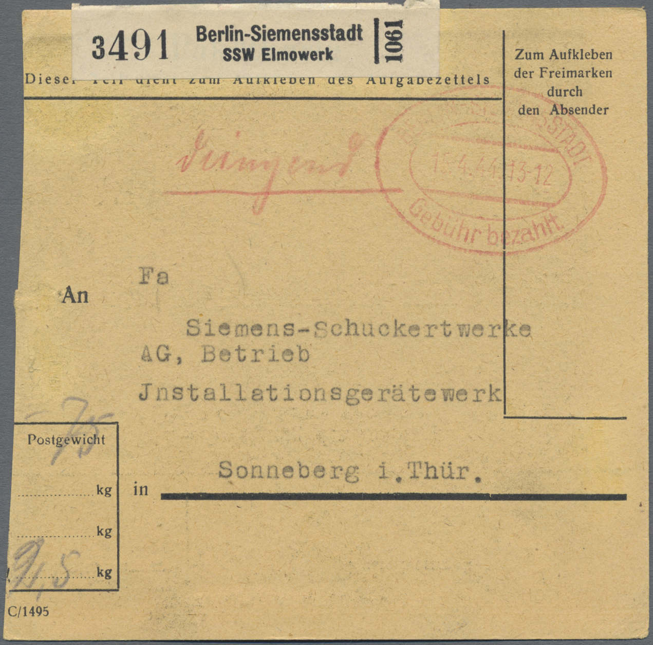 Lot 23917 - deutschland nach 1945  -  Auktionshaus Christoph Gärtner GmbH & Co. KG 50th Auction Anniversary Auction - Day 7