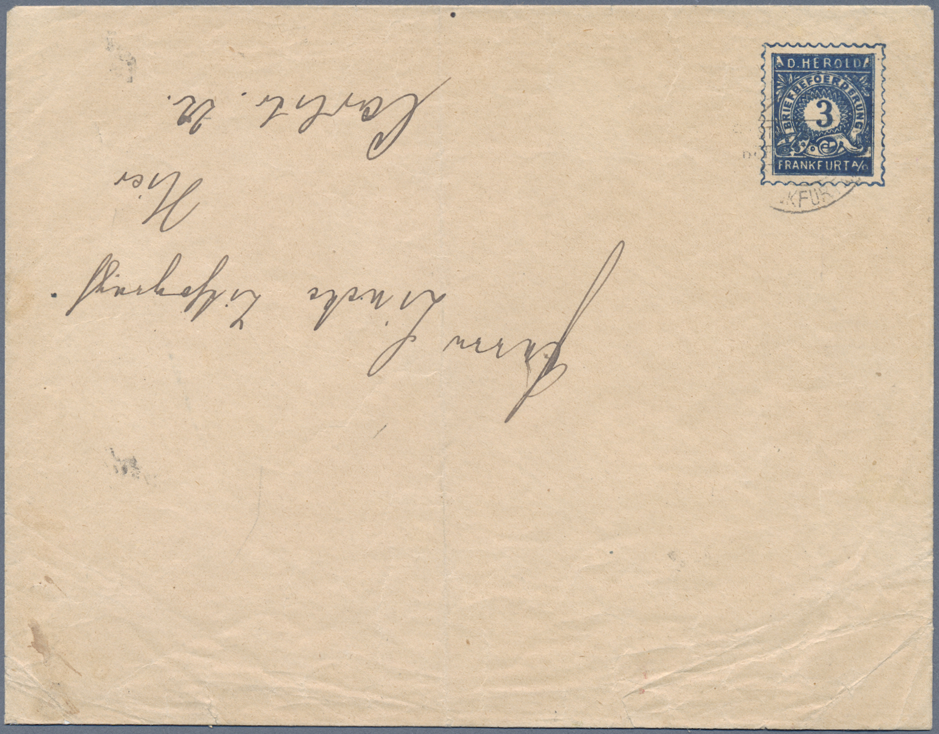 Lot 05365 - Deutsches Reich - Privatpost (Stadtpost) - Auktionshaus Christoph Gärtner GmbH & Co. KG 57th AUCTION - Day 3 Lot 05365 - Deutsches Reich - Privatpost (Stadtpost) - Auktionshaus Christoph Gärtner GmbH & Co. KG 57th AUCTION - Day 3