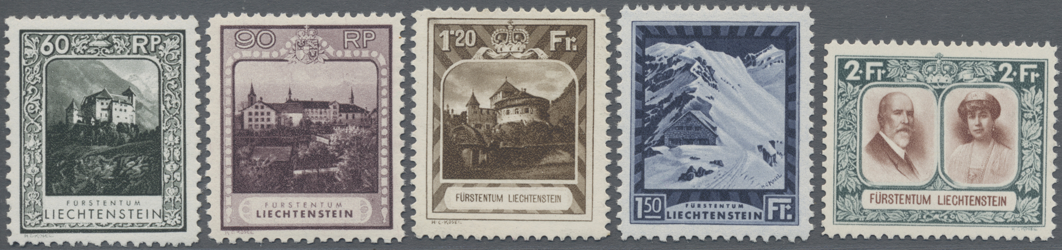 Lot 03708 - Liechtenstein  -  Auktionshaus Christoph Gärtner GmbH & Co. KG 57th AUCTION - Day 2
