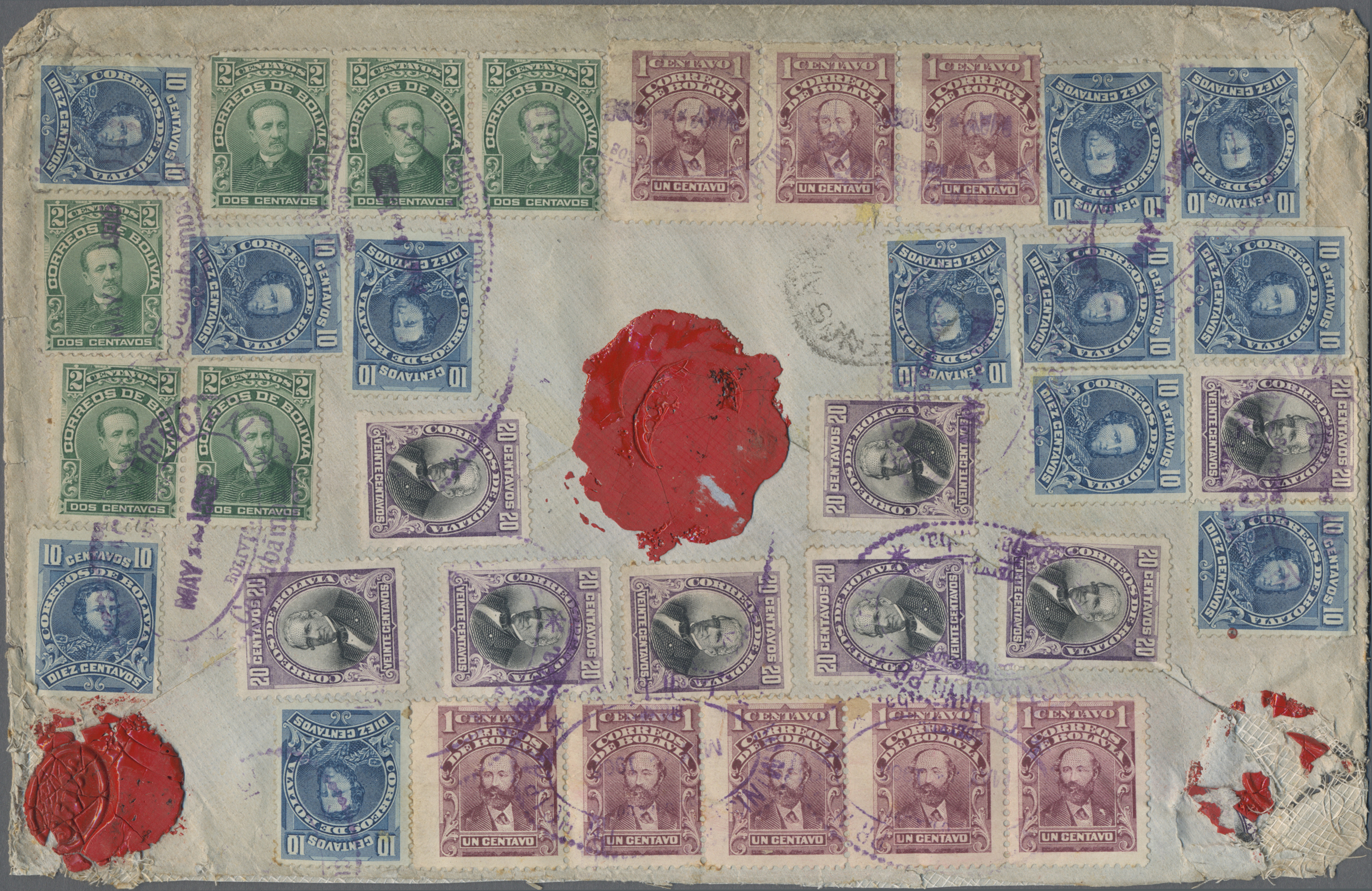 Lot 01359 - Bolivien - Portomarken  -  Auktionshaus Christoph Gärtner GmbH & Co. KG 53rd AUCTION - Day 2 Overseas, Europe