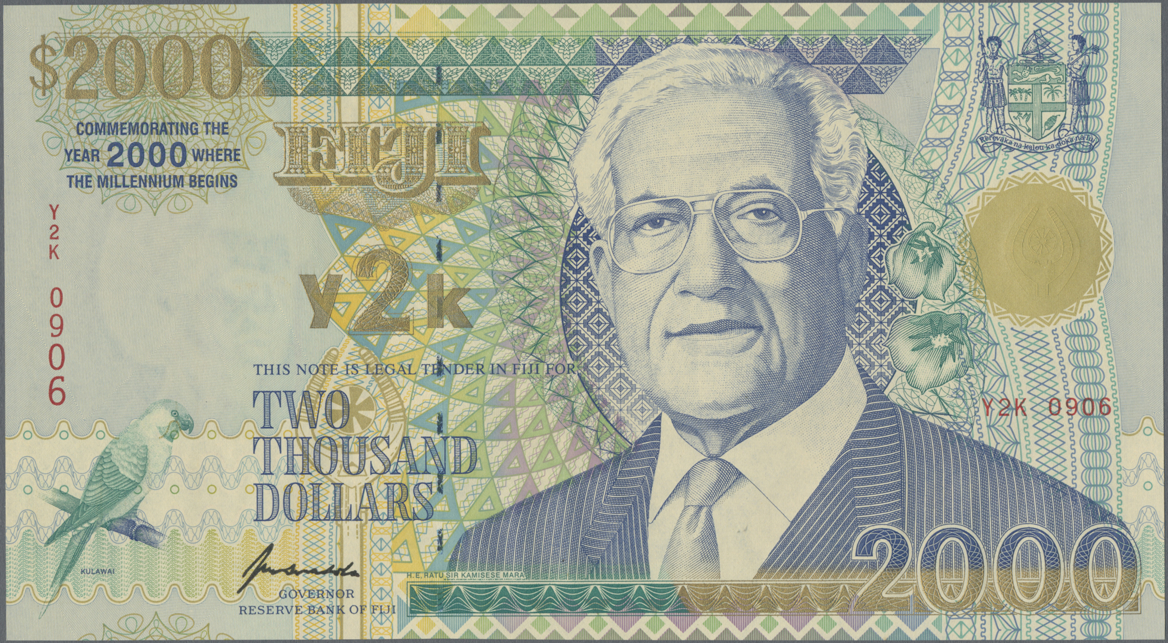 Lot 01522 - Fiji | Banknoten - Auktionshaus Christoph Gärtner GmbH & Co. KG Sale #45 Banknotes Worldwide Lot 01522 - Fiji | Banknoten - Auktionshaus Christoph Gärtner GmbH & Co. KG Sale #45 Banknotes Worldwide