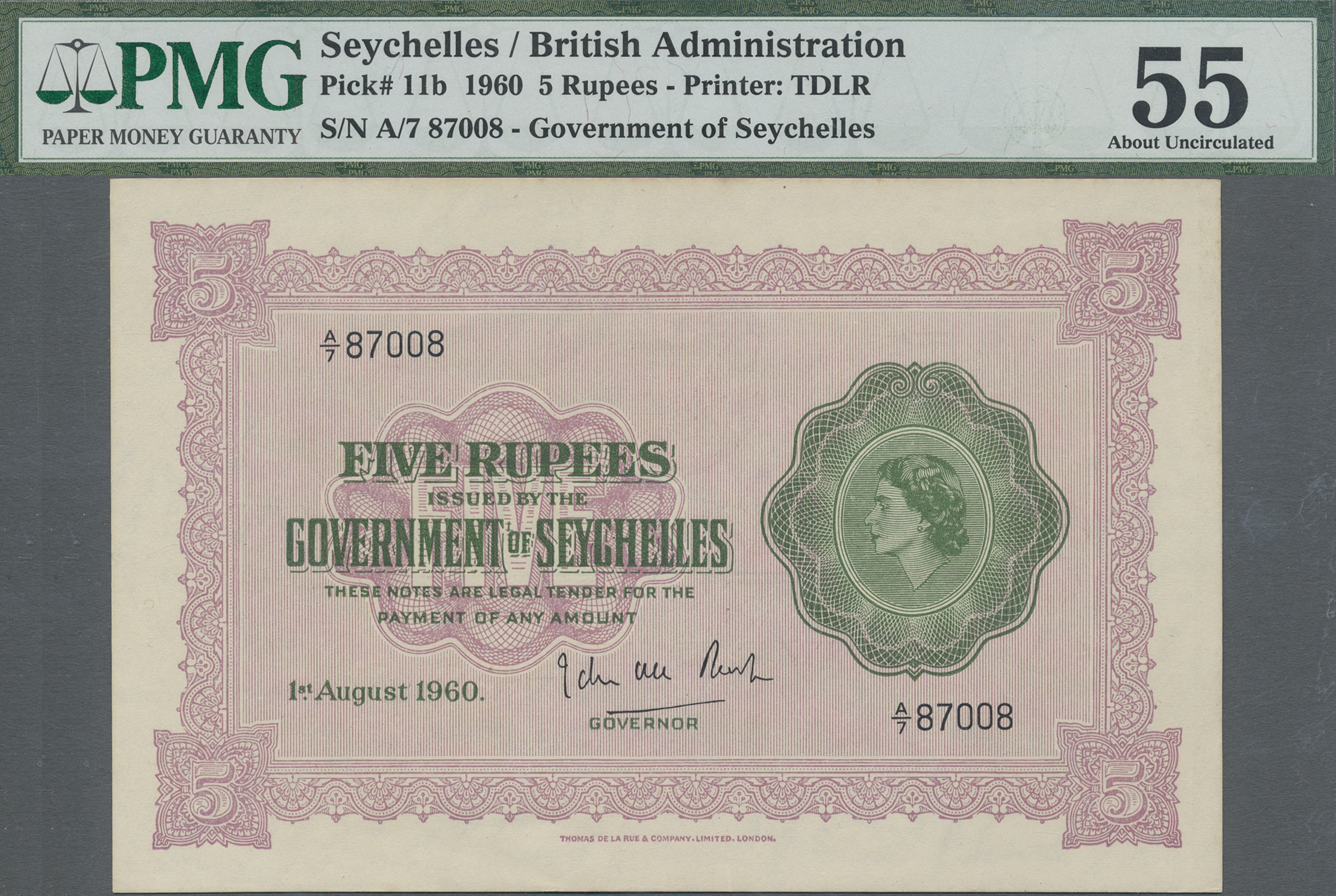 Lot 02550 - Seychelles / Seychellen | Banknoten - Auktionshaus Christoph Gärtner GmbH & Co. KG Sale #45 Banknotes Worldwide Lot 02550 - Seychelles / Seychellen | Banknoten - Auktionshaus Christoph Gärtner GmbH & Co. KG Sale #45 Banknotes Worldwide