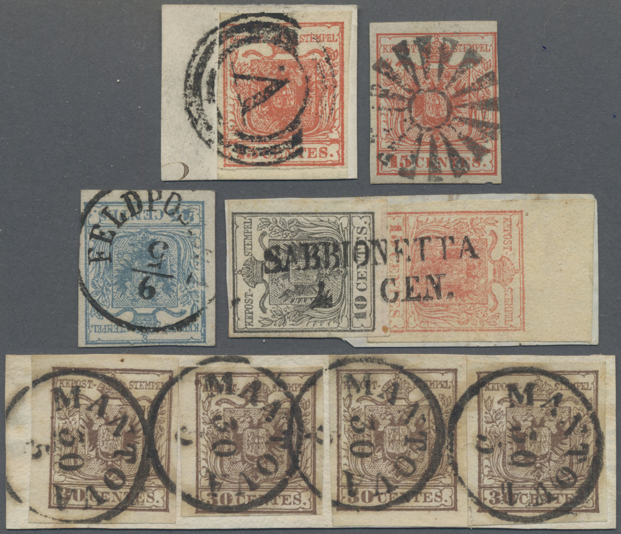 Lot 08982 - Österreich - Lombardei und Venetien - Auktionshaus Christoph Gärtner GmbH & Co. KG 57th AUCTION - Day 4 Lot 08982 - Österreich - Lombardei und Venetien - Auktionshaus Christoph Gärtner GmbH & Co. KG 57th AUCTION - Day 4
