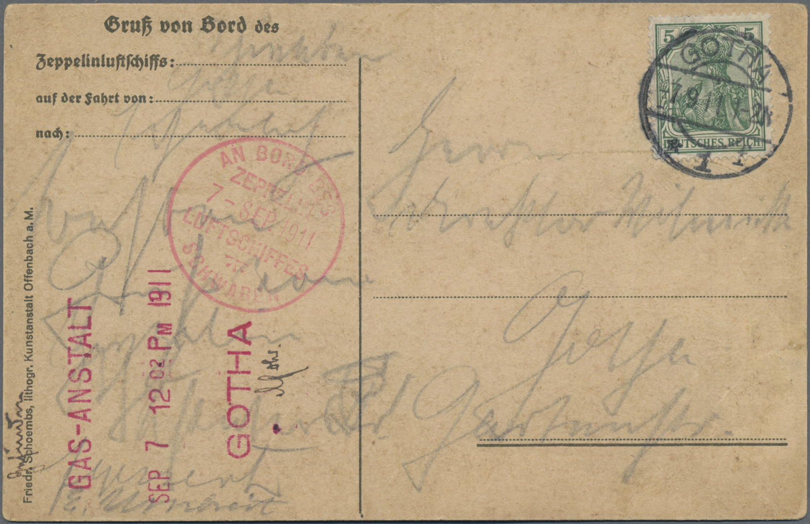 Lot 03311 - zeppelinpost deutschland  -  Auktionshaus Christoph Gärtner GmbH & Co. KG 55th AUCTION - Day 2