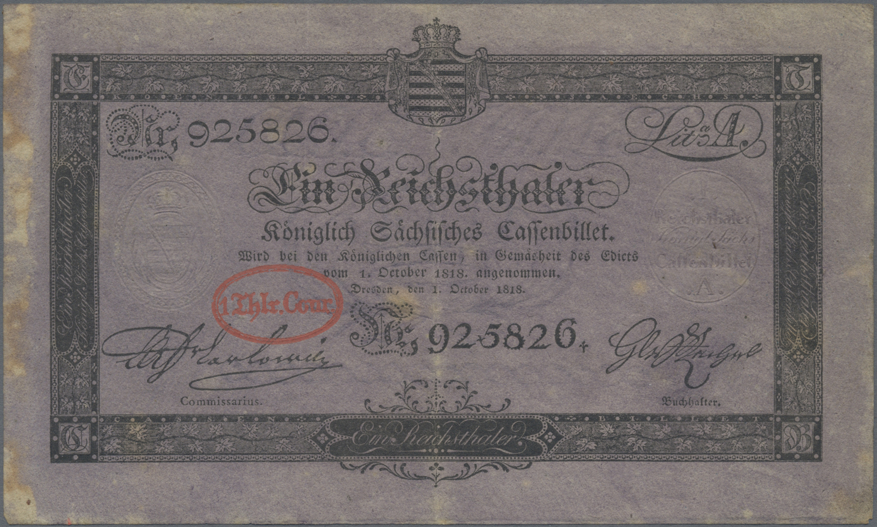 Lot 14503 - Deutschland - Altdeutsche Staaten | Banknoten - Auktionshaus Christoph Gärtner GmbH & Co. KG 53rd AUCTION - Day 6 Coins & Banknotes Lot 14503 - Deutschland - Altdeutsche Staaten | Banknoten - Auktionshaus Christoph Gärtner GmbH & Co. KG 53rd AUCTION - Day 6 Coins & Banknotes
