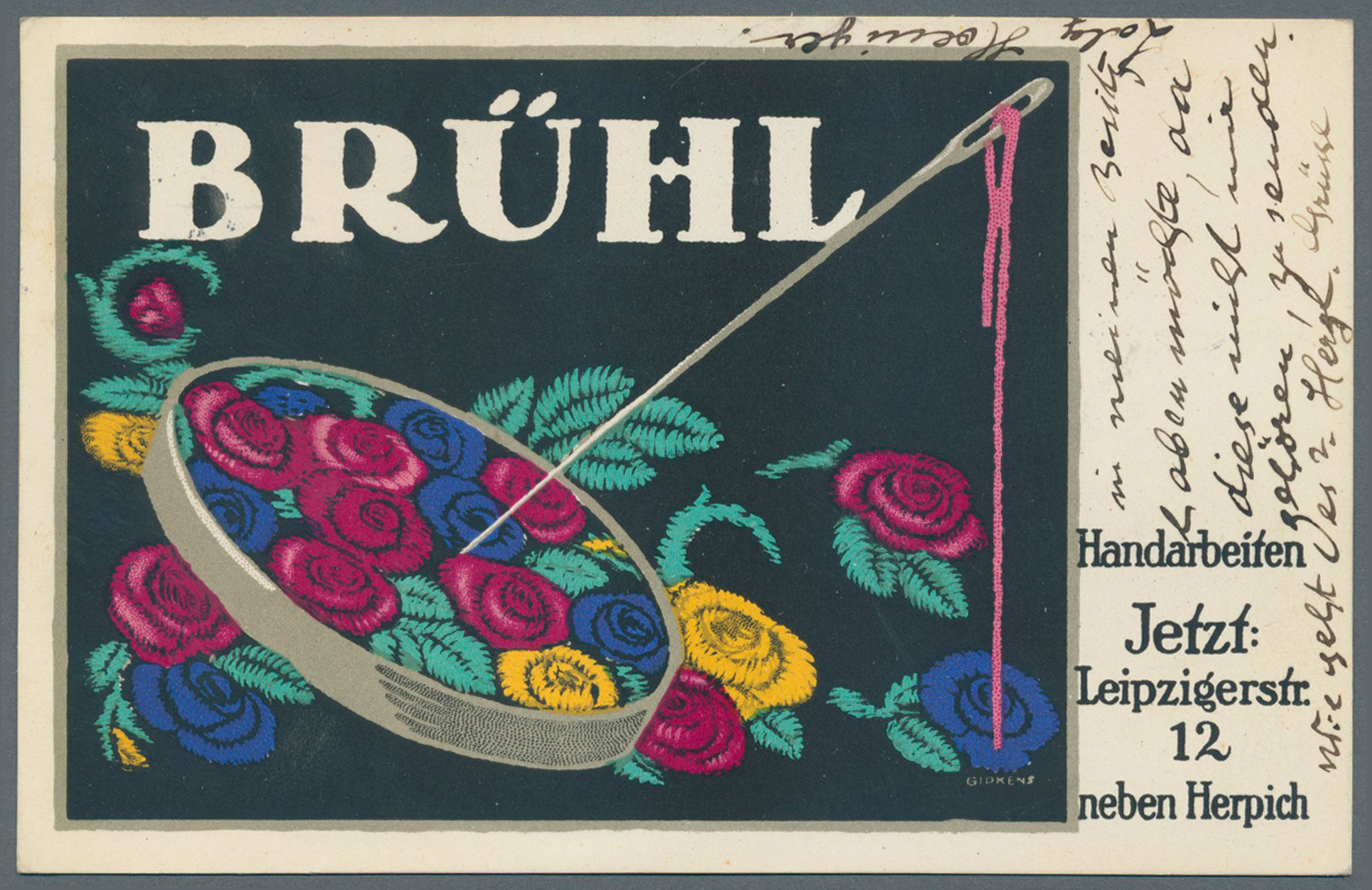 Stamp Auction ansichtskarten künstler / artists Collections