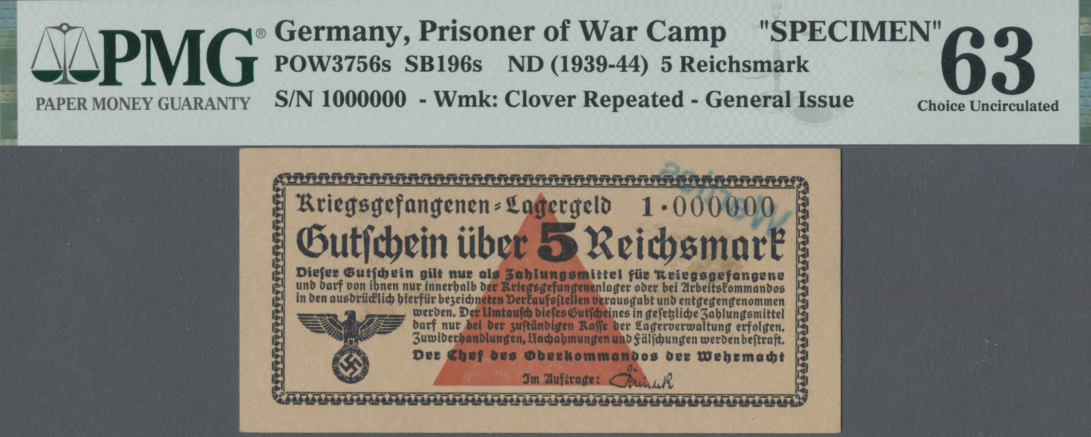Lot 14611 - Deutschland - Konzentrations- und Kriegsgefangenenlager | Banknoten - Auktionshaus Christoph Gärtner GmbH & Co. KG 53rd AUCTION - Day 6 Coins & Banknotes Lot 14611 - Deutschland - Konzentrations- und Kriegsgefangenenlager | Banknoten - Auktionshaus Christoph Gärtner GmbH & Co. KG 53rd AUCTION - Day 6 Coins & Banknotes