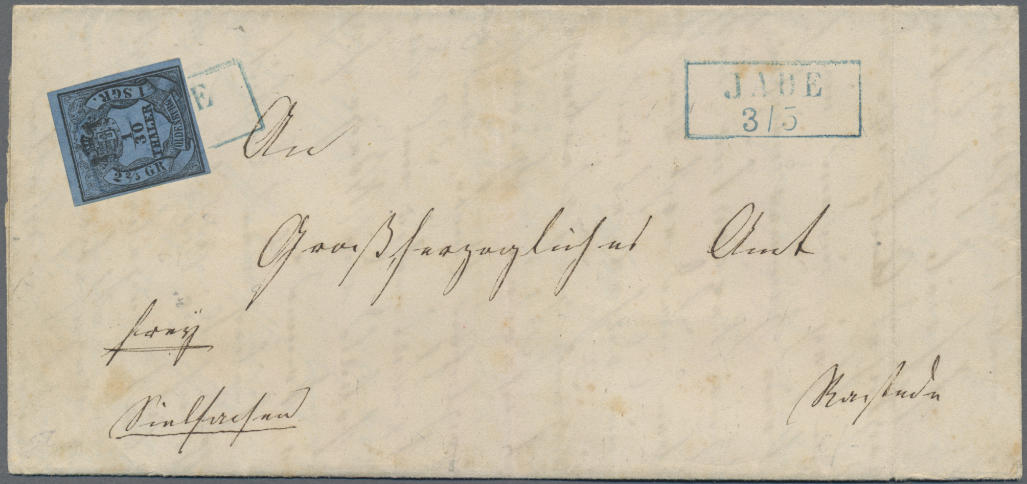 Lot 449 - Oldenburg - Marken und Briefe - Auktionshaus Edgar Mohrmann & Co. Internat. Briefmarken-Auktionen GmhH Auction #211 Lot 449 - Oldenburg - Marken und Briefe - Auktionshaus Edgar Mohrmann & Co. Internat. Briefmarken-Auktionen GmhH Auction #211