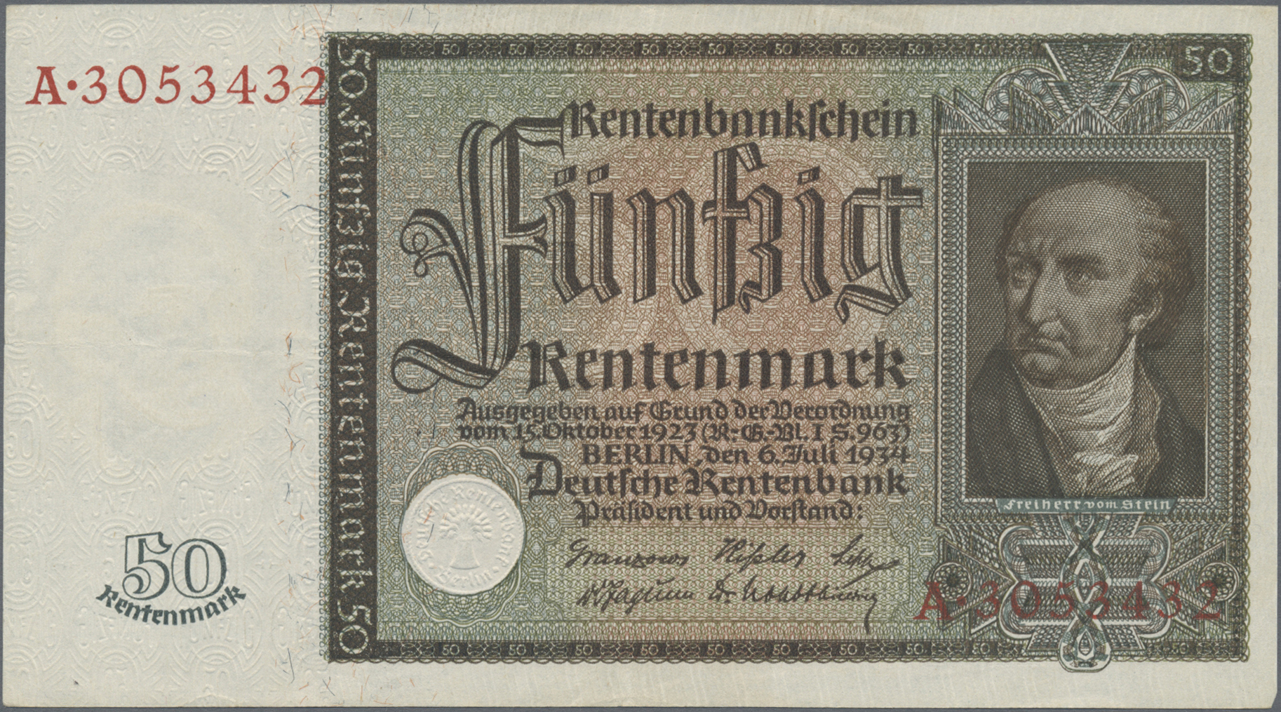 Lot 14518 - Deutschland - Deutsches Reich bis 1945 | Banknoten - Auktionshaus Christoph Gärtner GmbH & Co. KG 53rd AUCTION - Day 6 Coins & Banknotes Lot 14518 - Deutschland - Deutsches Reich bis 1945 | Banknoten - Auktionshaus Christoph Gärtner GmbH & Co. KG 53rd AUCTION - Day 6 Coins & Banknotes