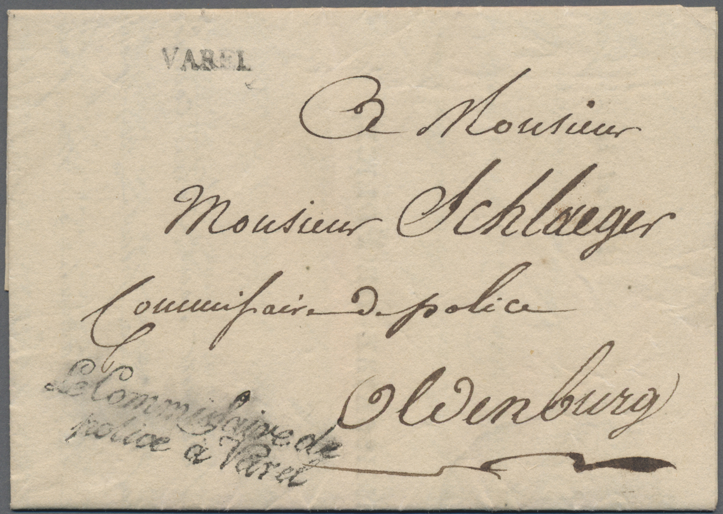 Lot 405 - Oldenburg - Vorphilatelie  -  Auktionshaus Edgar Mohrmann & Co. Internat. Briefmarken-Auktionen GmhH Auction #211  
