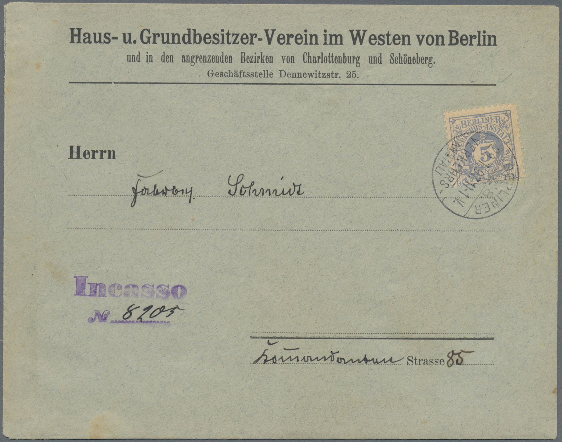 Lot 10211 - Deutsches Reich - Privatpost (Stadtpost) - Auktionshaus Christoph Gärtner GmbH & Co. KG 58th AUCTION - Day 3 Lot 10211 - Deutsches Reich - Privatpost (Stadtpost) - Auktionshaus Christoph Gärtner GmbH & Co. KG 58th AUCTION - Day 3