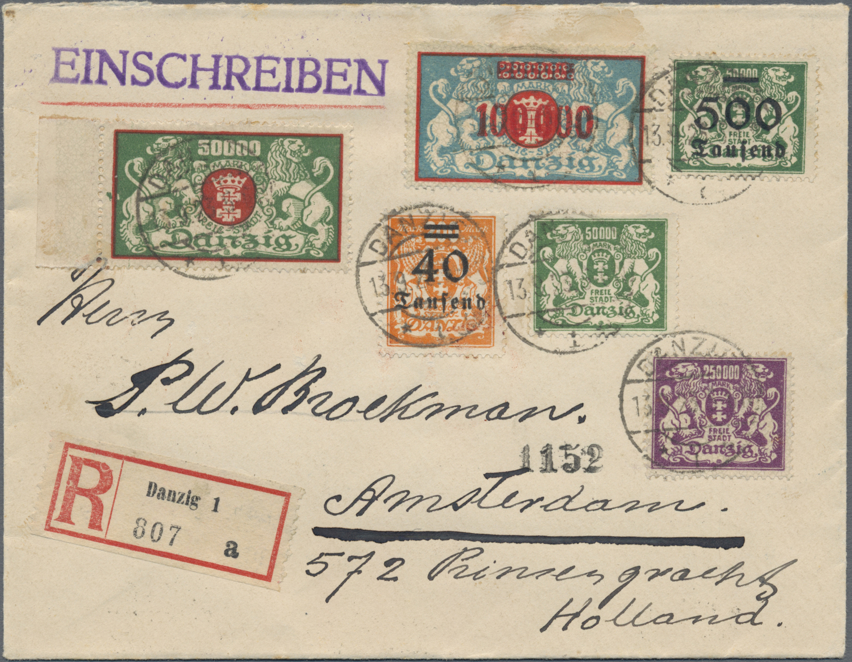 Lot 05864 - danzig  -  Auktionshaus Christoph Gärtner GmbH & Co. KG 58th AUCTION - Day 2