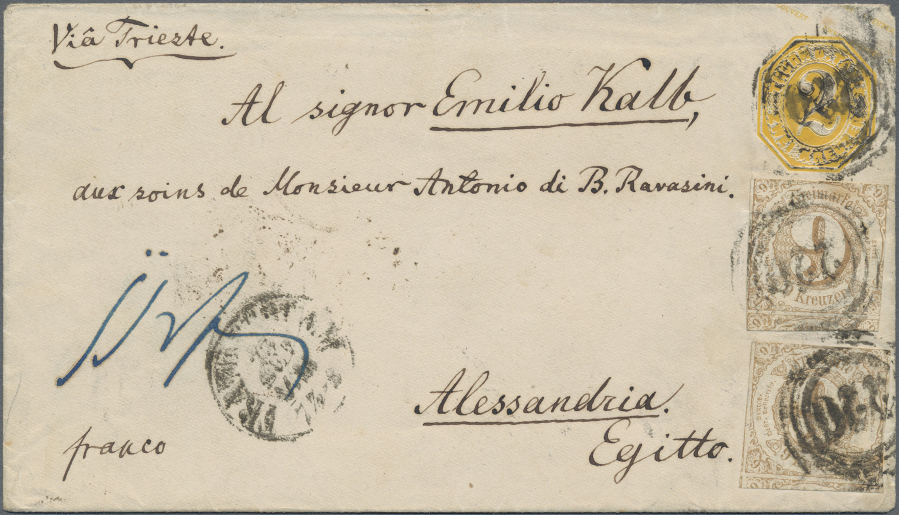 Lot 04494 - Thurn & Taxis - Marken und Briefe  -  Auktionshaus Christoph Gärtner GmbH & Co. KG 58th AUCTION - Day 2