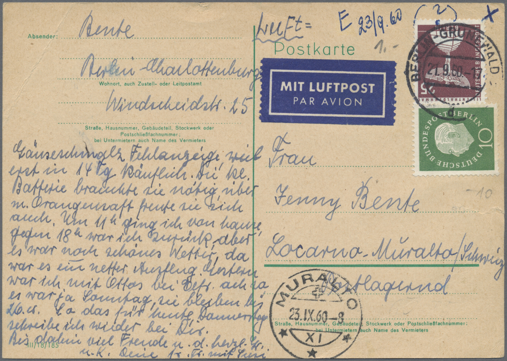 Lot 11921 - berlin - ganzsachen - Auktionshaus Christoph Gärtner GmbH & Co. KG 56th AUCTION - Day 5 Lot 11921 - berlin - ganzsachen - Auktionshaus Christoph Gärtner GmbH & Co. KG 56th AUCTION - Day 5