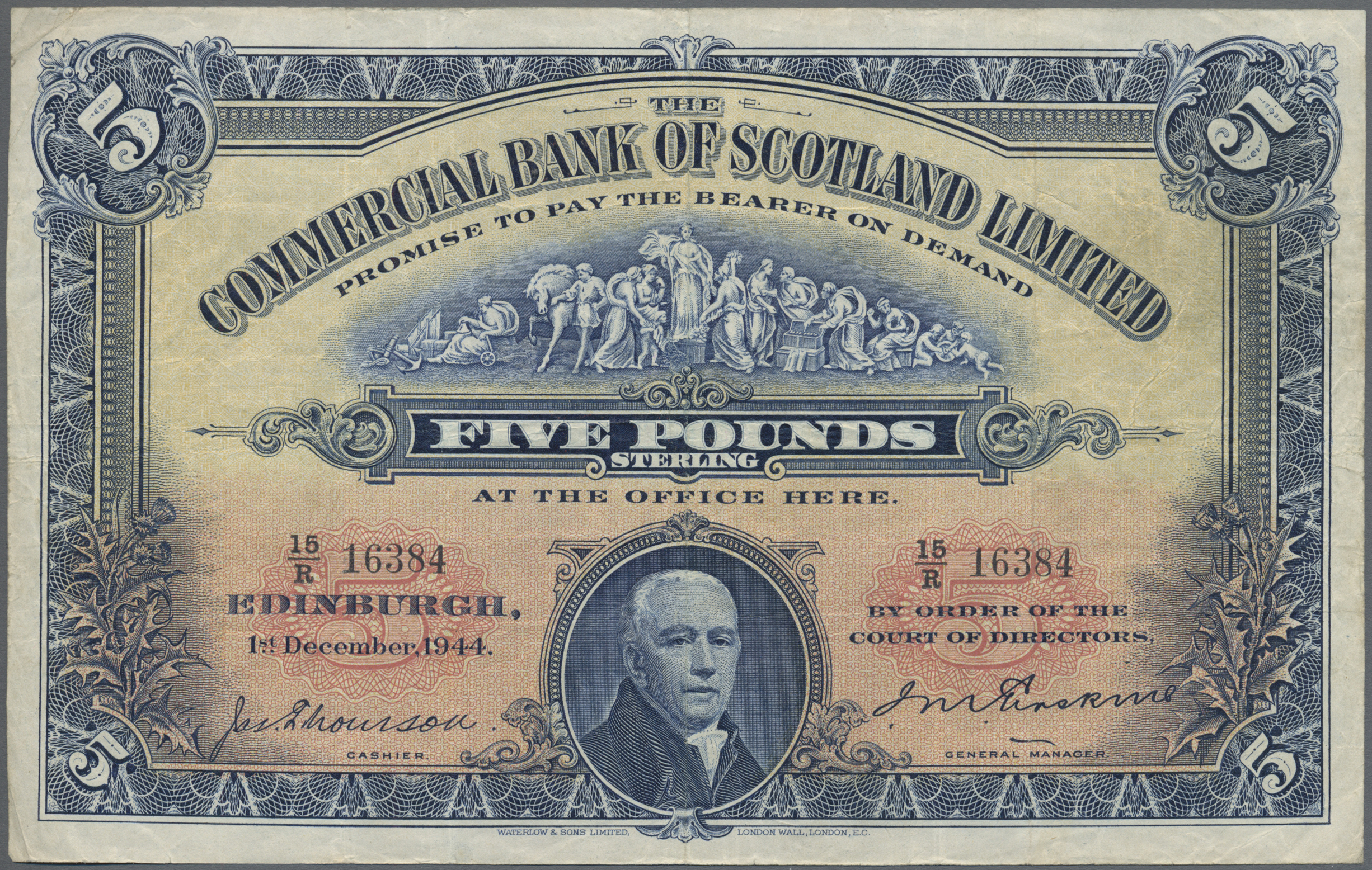 Lot 02522 - Scotland / Schottland | Banknoten - Auktionshaus Christoph Gärtner GmbH & Co. KG Sale #45 Banknotes Worldwide Lot 02522 - Scotland / Schottland | Banknoten - Auktionshaus Christoph Gärtner GmbH & Co. KG Sale #45 Banknotes Worldwide