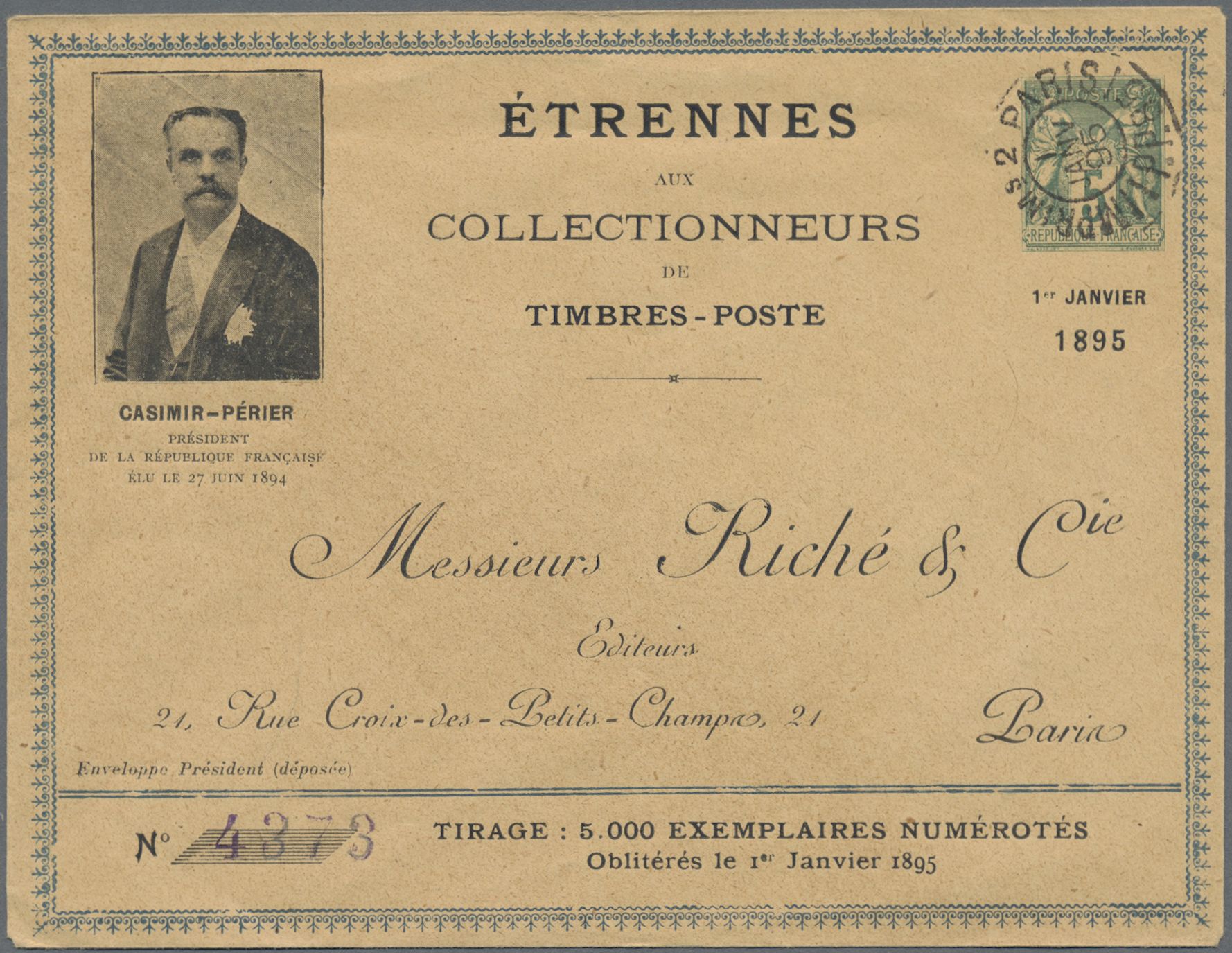 Lot 03364 - Frankreich - Ganzsachen - Auktionshaus Christoph Gärtner GmbH & Co. KG 57th AUCTION - Day 2 Lot 03364 - Frankreich - Ganzsachen - Auktionshaus Christoph Gärtner GmbH & Co. KG 57th AUCTION - Day 2