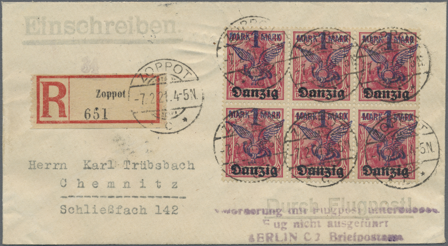 Lot 05841 - danzig - Auktionshaus Christoph Gärtner GmbH & Co. KG 58th AUCTION - Day 2 Lot 05841 - danzig - Auktionshaus Christoph Gärtner GmbH & Co. KG 58th AUCTION - Day 2