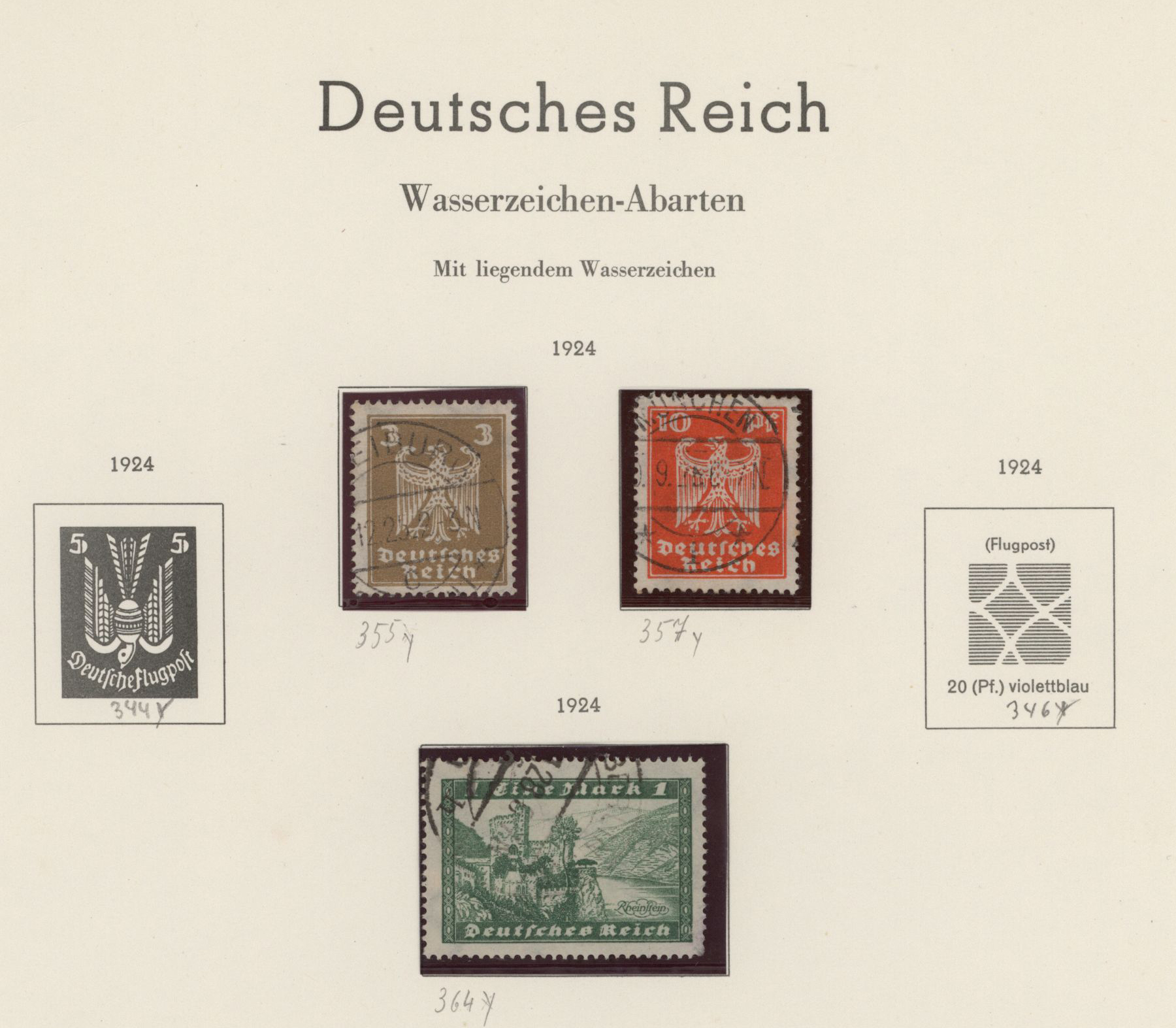 Lot 23302 - Deutsches Reich - Weimar  -  Auktionshaus Christoph Gärtner GmbH & Co. KG 50th Auction Anniversary Auction - Day 7
