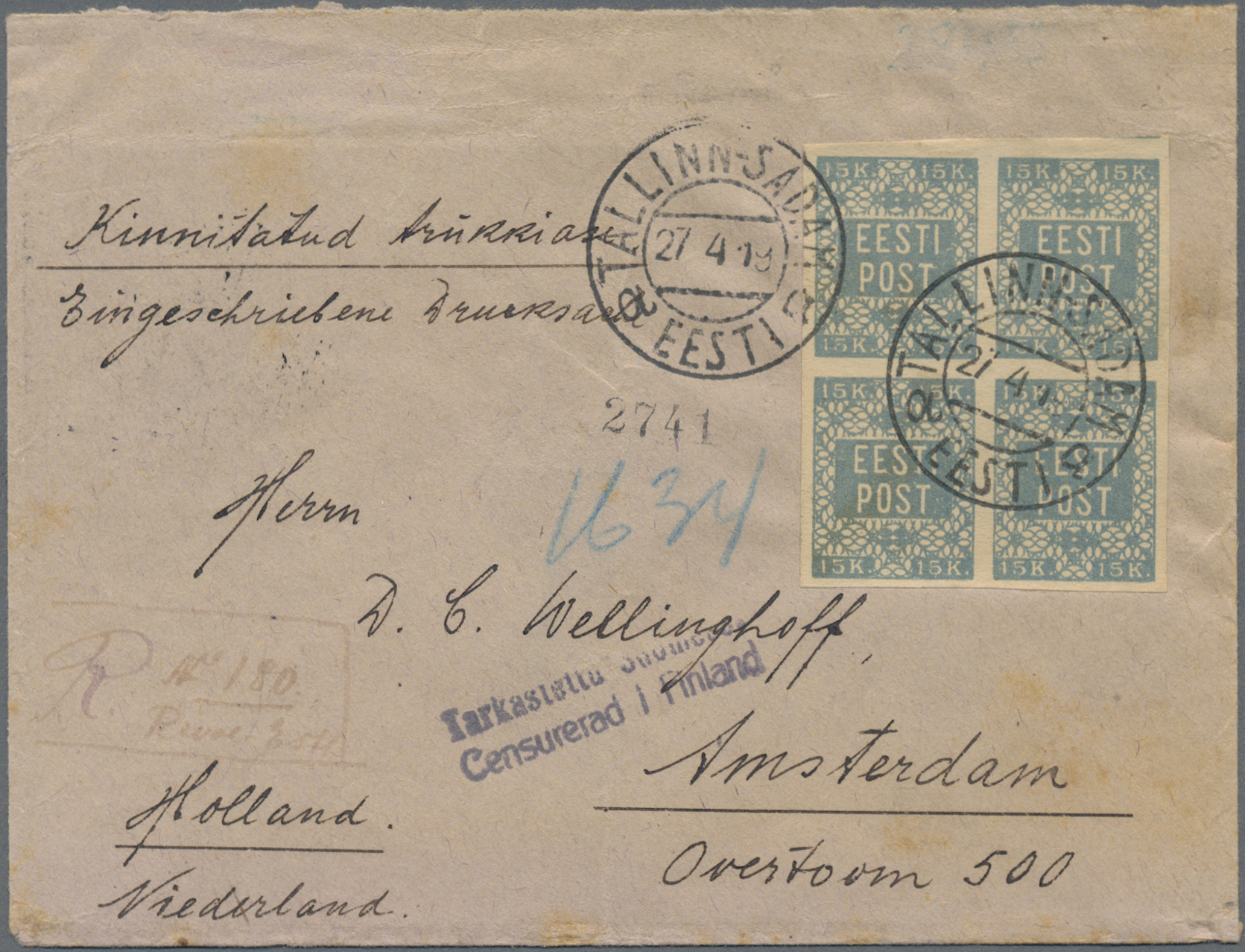 Lot 03255 - estland  -  Auktionshaus Christoph Gärtner GmbH & Co. KG 57th AUCTION - Day 2