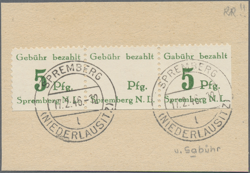 Lot 06134 - deutsche lokalausgaben ab 1945 - Auktionshaus Christoph Gärtner GmbH & Co. KG 58th AUCTION - Day 2 Lot 06134 - deutsche lokalausgaben ab 1945 - Auktionshaus Christoph Gärtner GmbH & Co. KG 58th AUCTION - Day 2