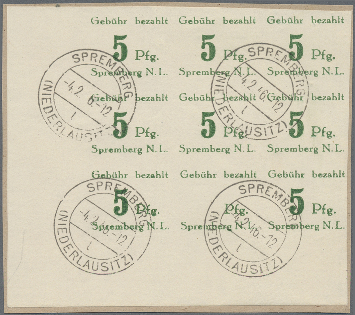 Lot 06135 - deutsche lokalausgaben ab 1945 - Auktionshaus Christoph Gärtner GmbH & Co. KG 58th AUCTION - Day 2 Lot 06135 - deutsche lokalausgaben ab 1945 - Auktionshaus Christoph Gärtner GmbH & Co. KG 58th AUCTION - Day 2
