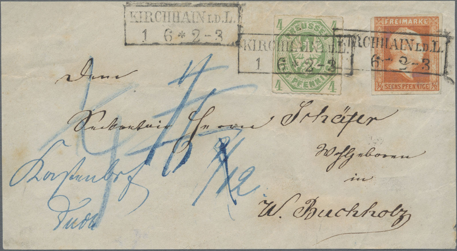 Lot 03008 - Preußen - Marken und Briefe - Auktionshaus Christoph Gärtner GmbH & Co. KG 53rd AUCTION - Day 3 Germany Lot 03008 - Preußen - Marken und Briefe - Auktionshaus Christoph Gärtner GmbH & Co. KG 53rd AUCTION - Day 3 Germany