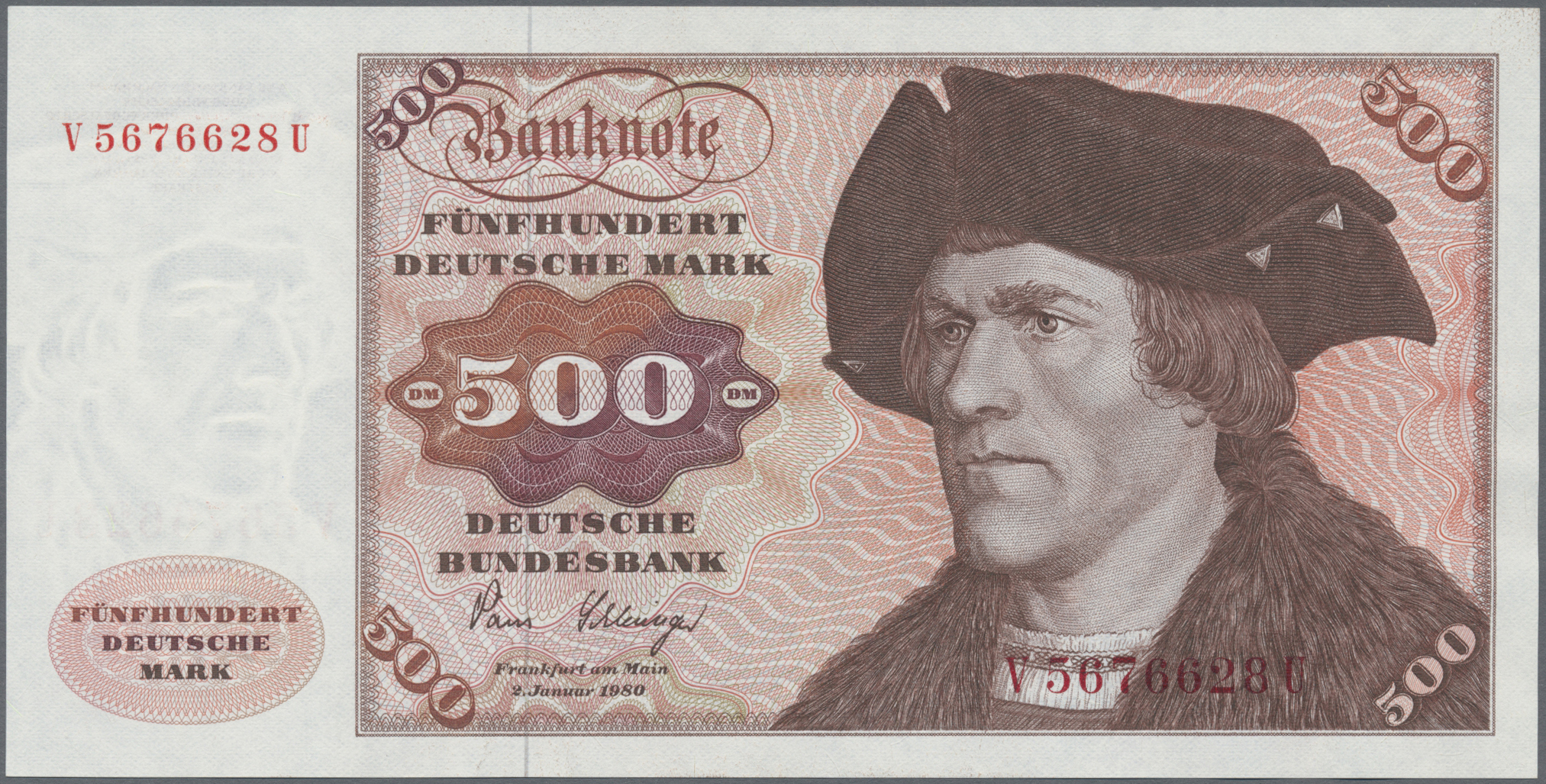 Lot 14543 - Deutschland - Bank Deutscher Länder + Bundesrepublik Deutschland | Banknoten  -  Auktionshaus Christoph Gärtner GmbH & Co. KG 53rd AUCTION - Day 6 Coins & Banknotes