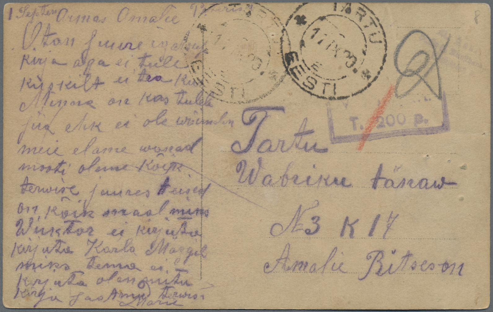 Lot 03262 - estland  -  Auktionshaus Christoph Gärtner GmbH & Co. KG 57th AUCTION - Day 2