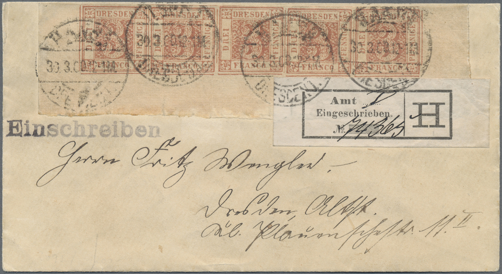 Lot 05359 - Deutsches Reich - Privatpost (Stadtpost) - Auktionshaus Christoph Gärtner GmbH & Co. KG 57th AUCTION - Day 3 Lot 05359 - Deutsches Reich - Privatpost (Stadtpost) - Auktionshaus Christoph Gärtner GmbH & Co. KG 57th AUCTION - Day 3