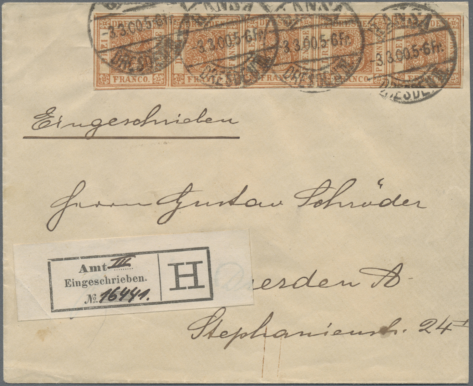 Lot 05358 - Deutsches Reich - Privatpost (Stadtpost) - Auktionshaus Christoph Gärtner GmbH & Co. KG 57th AUCTION - Day 3 Lot 05358 - Deutsches Reich - Privatpost (Stadtpost) - Auktionshaus Christoph Gärtner GmbH & Co. KG 57th AUCTION - Day 3