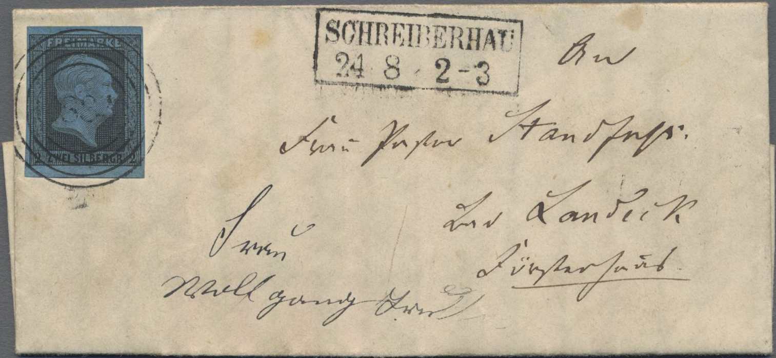 Preußen Nummernstempel Stamp Auctions